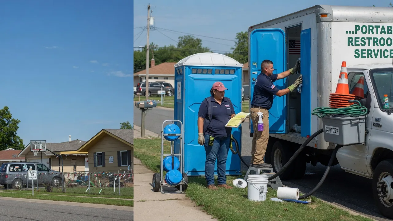 Portable Toilet Rental in Lindsborg, KS near me